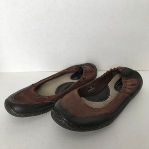 B.O.C. Suede/Leather Flats Size 7/38